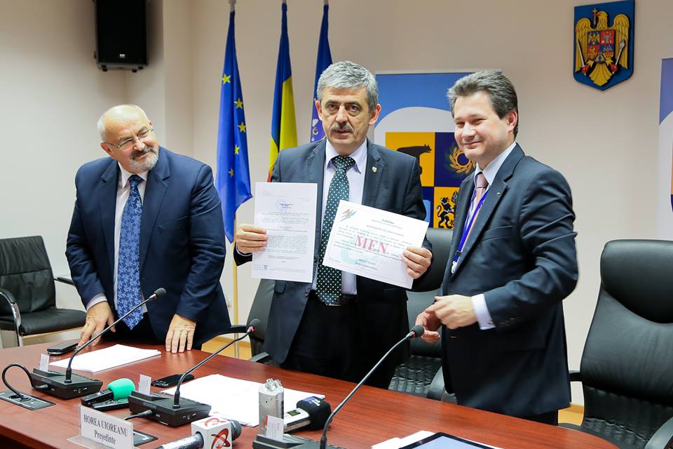 Ministrul Mihnea Costoiu a înmânat autorizaţia de funcţionare a Parcului ştiinţific şi tehnologic “Tetapolis”
