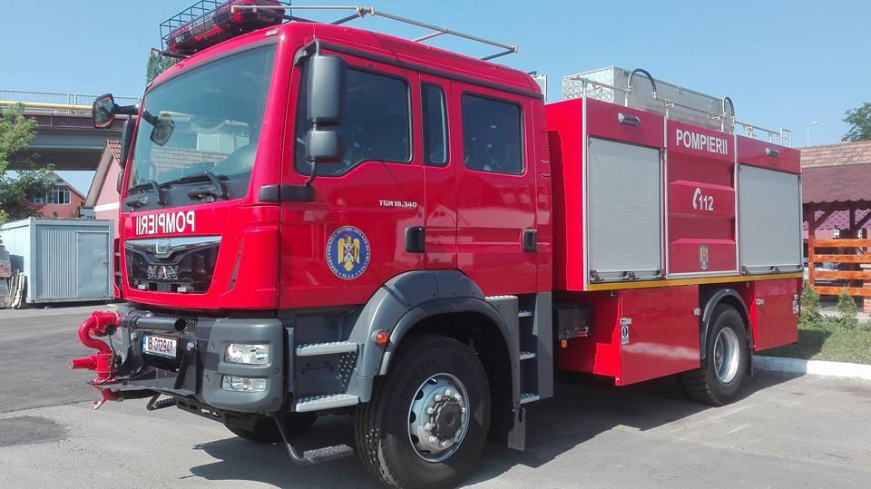 Autospecială nouă la ISU Bistrița