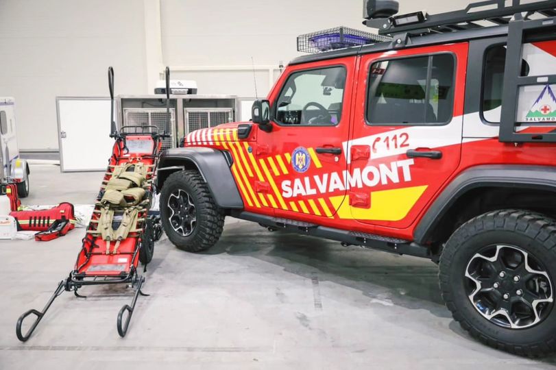O nouă autoutilitară în dotarea Serviciului Public Județean Salvamont-Salvaspeo Cluj