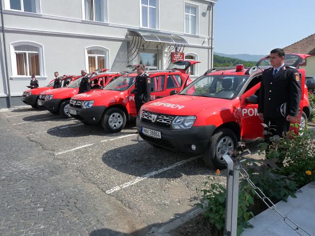 Autospeciale noi pentru pompierii din Baia Mare, Sighetu Marmației și Târgu Lăpuș