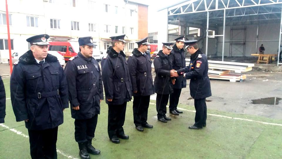 Înaintări în grad la ISU Bistrița-Năsăud