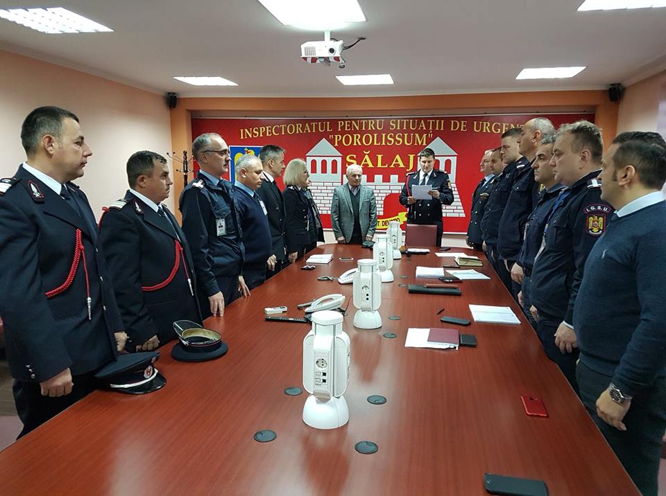 Avansări în grad la ISU Sălaj
