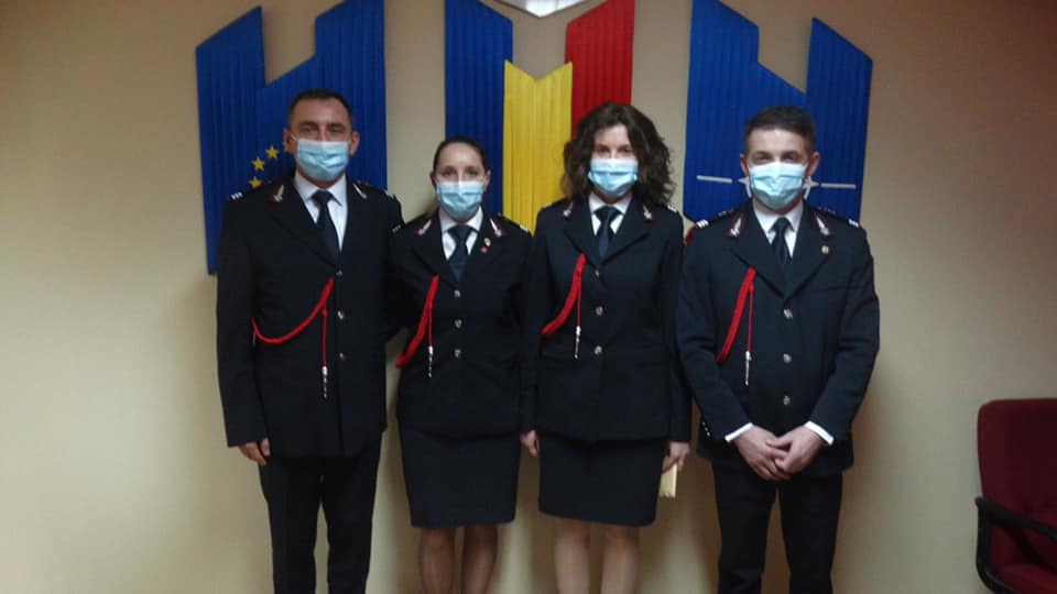 Avansări în grad la ISU Satu Mare