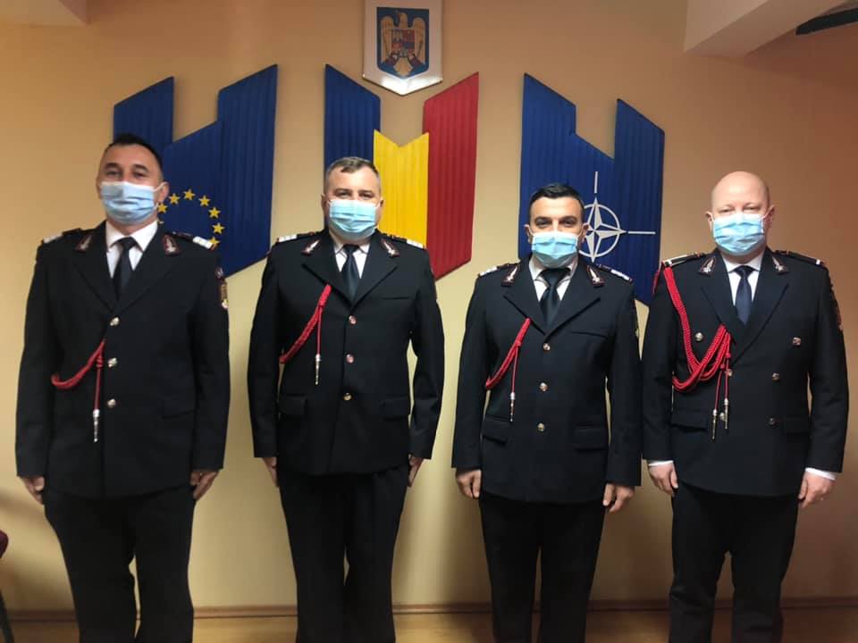 Avansări în grad la ISU Satu Mare