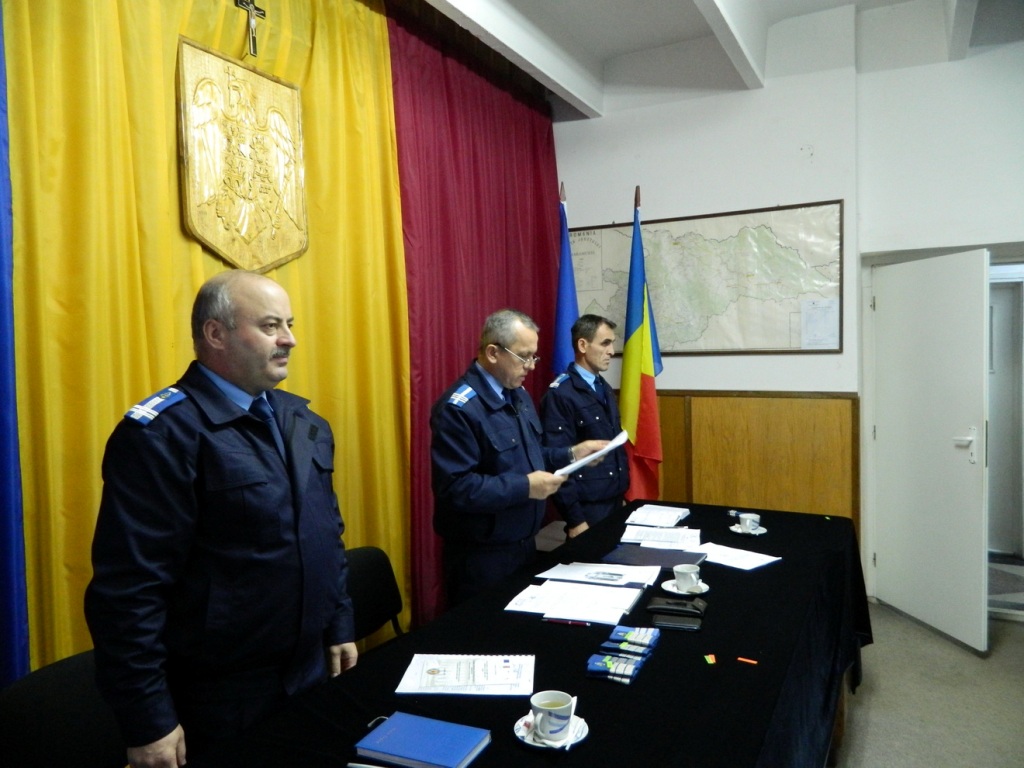 Avansări în grad la Jandarmeria Maramureş prilejuite de Ziua Naţională a României