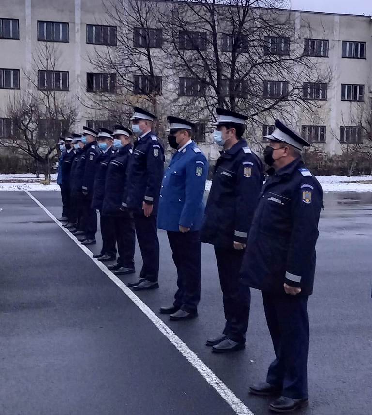 Avansări în grad la Jandarmeria Maramureș cu prilejul Zilei Naționale a României