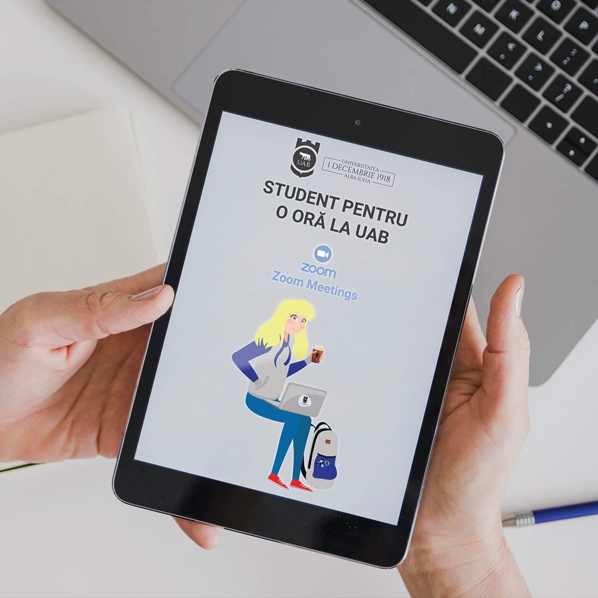 „STUDENT PENTRU O ORĂ LA UAB” – UN PROGRAM INTERACTIV, ÎN SPRIJINUL ELEVILOR DE LICEU