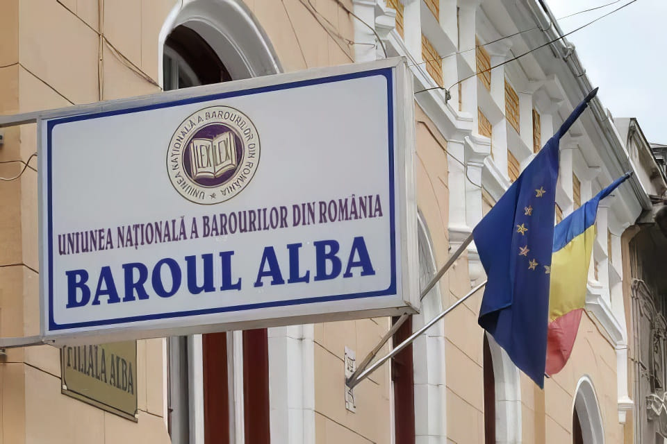 Proteste ale avocatilor din Alba, miercuri 04.10.2023