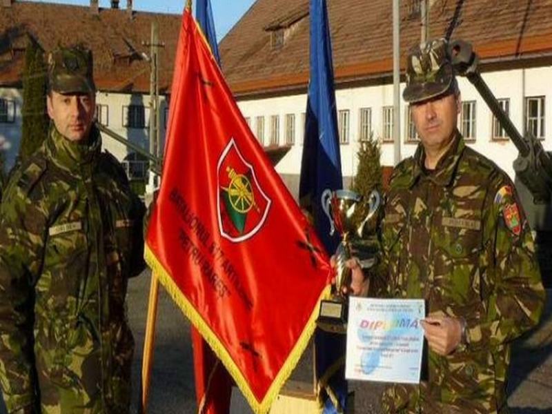 Batalionul 817 Artilerie ,,Petru Rareș” Prundu Bârgăului deține cea mai bună bază sportivă a forțelor terestre