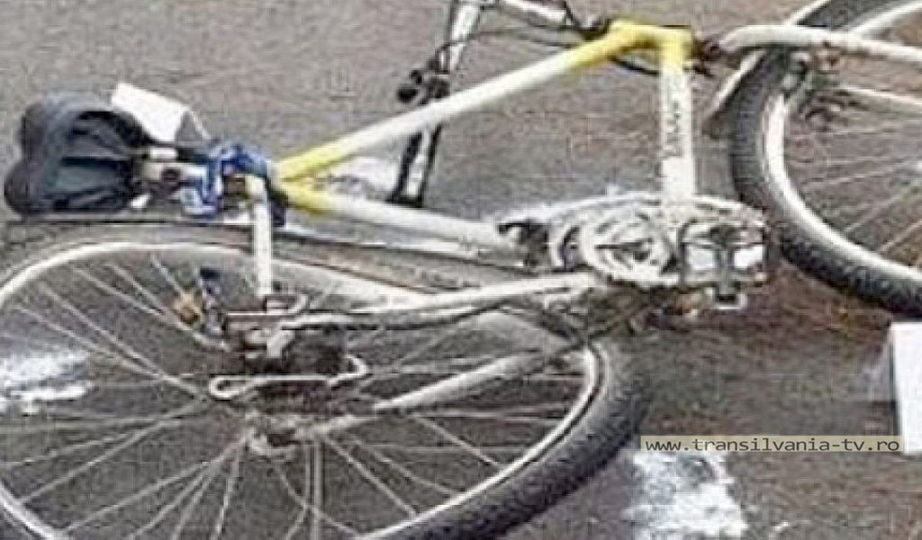 Biciclist accidentat pe Bulevardul Lucian Blaga