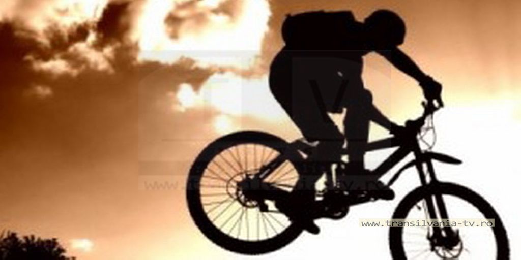 A ajuns în șanț încercând să evite un biciclist