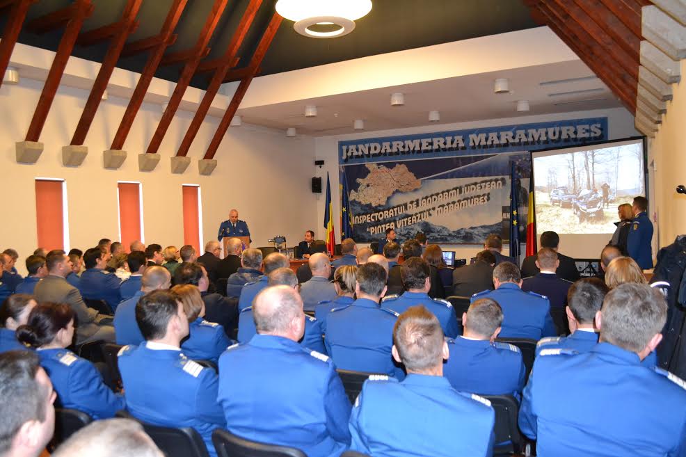 Evaluarea activităţilor Inspectoratului Judeţean de Jandarmi Maramureş