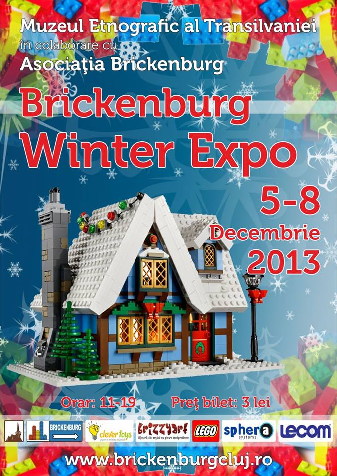 Pentru iubitorii de LEGO: Brickenburg Winter Expo, la Muzeul Etnografic al Transilvaniei din Cluj Napoca