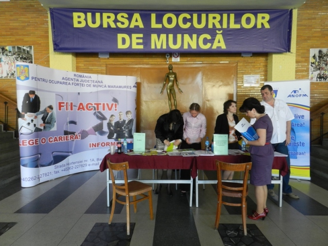 AJOFM Maramureş organizează o minibursă a locurilor de muncă, în data de 2 septembrie