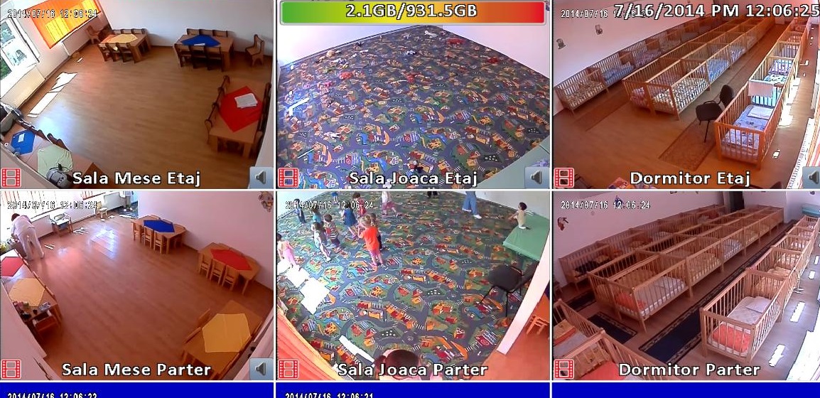 Părinții din Mediaș își pot urmări copiii la creșă prin intermediul camerelor video