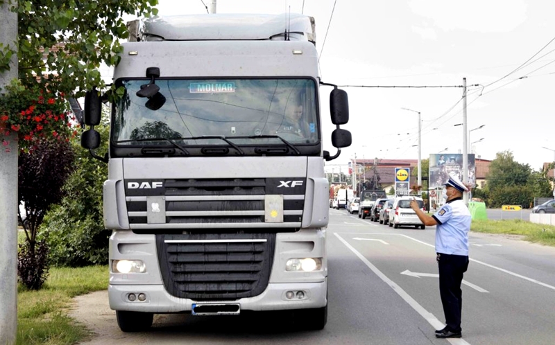 85 de camionagii amendati!