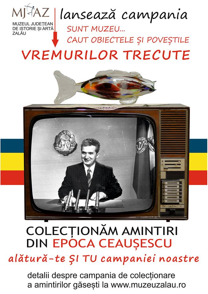 Campanie inițiată de Muzeul Județean de Istorie și Artă Zalău: „Sunt muzeu…Caut obiectele și poveștile vremurilor trecute!”