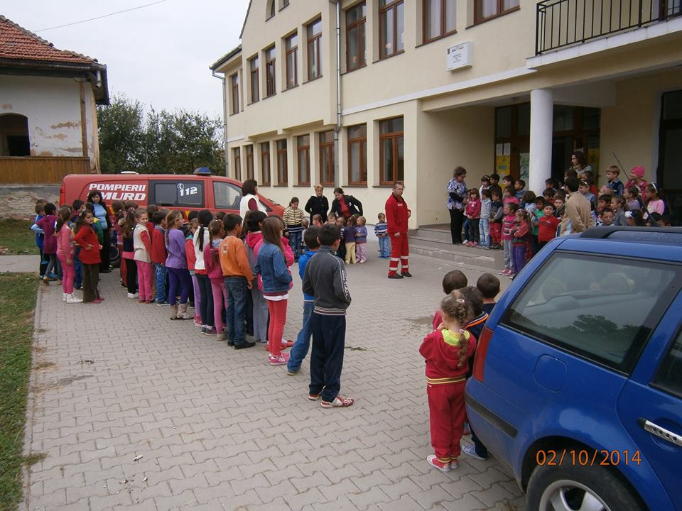 Campanie de informare SMURD, desfășurată în Copșa Mică și localitățile învecinate