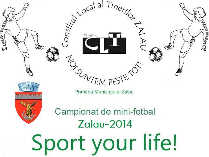 Campionat de minifobal organizat de Consiliul Local al Tinerilor Zalău (10-11 mai)