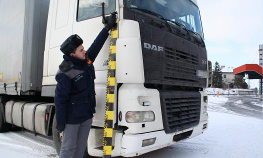 Cap tractor căutat de autoritățile poloneze, descoperit la P.T.F. Borș