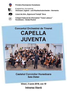 Hunedoara: Concert Capella Juventa