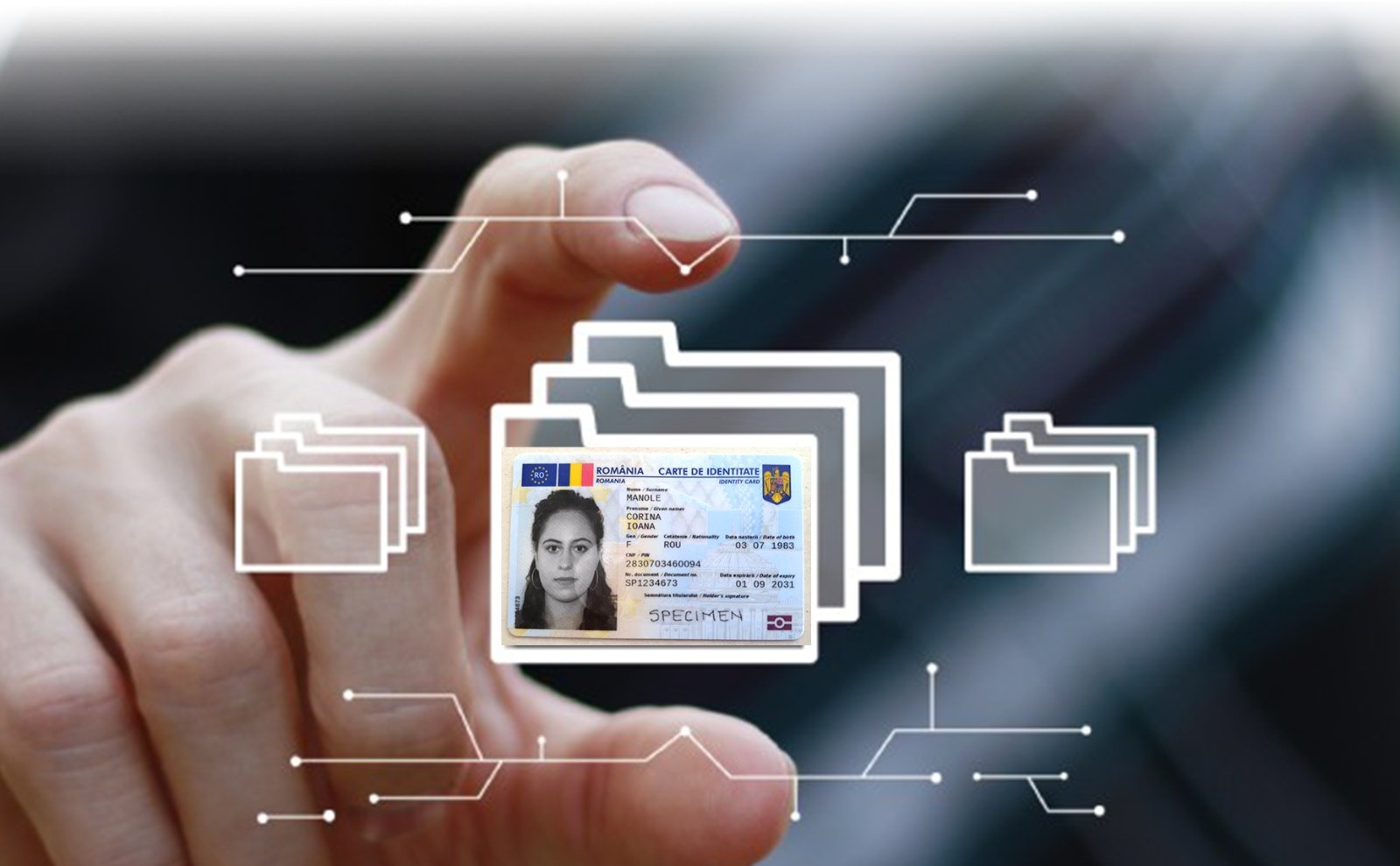 Aproximativ 6.300 de clujeni au deja cărți electronice de identitate