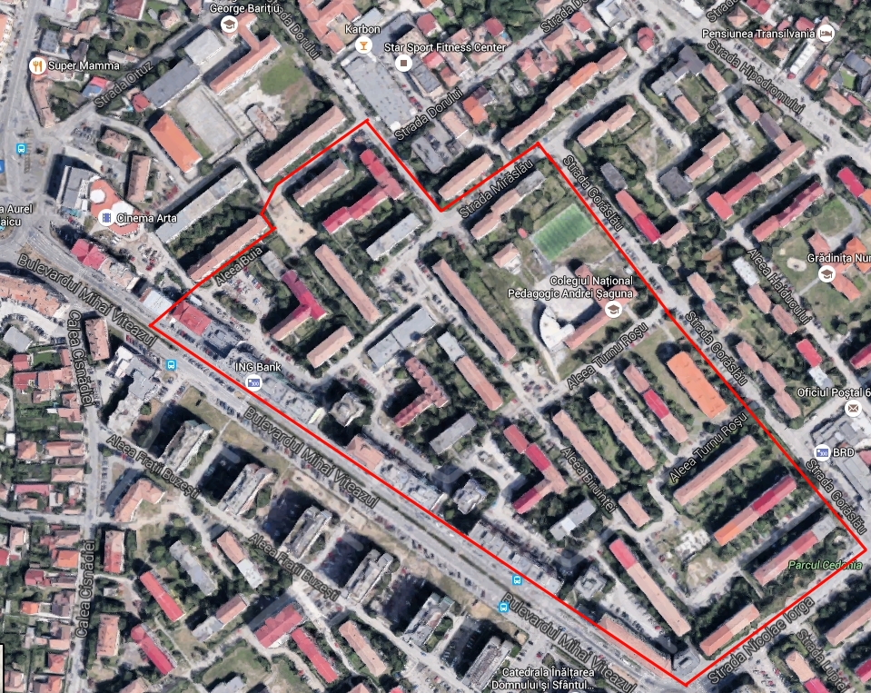 Sibiu: O zonă a cartierului Hipodrom II intră în reparații capitale