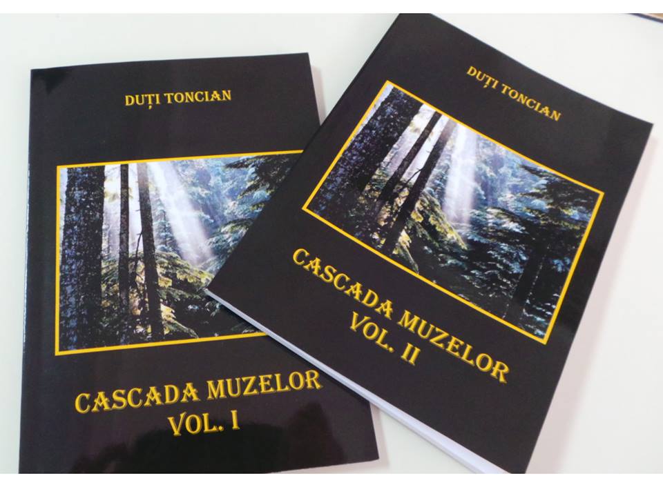 Cartea „Cascada Muzelor”, scrisă de Duţi Toncian, va fi lansată vineri la Mediaș