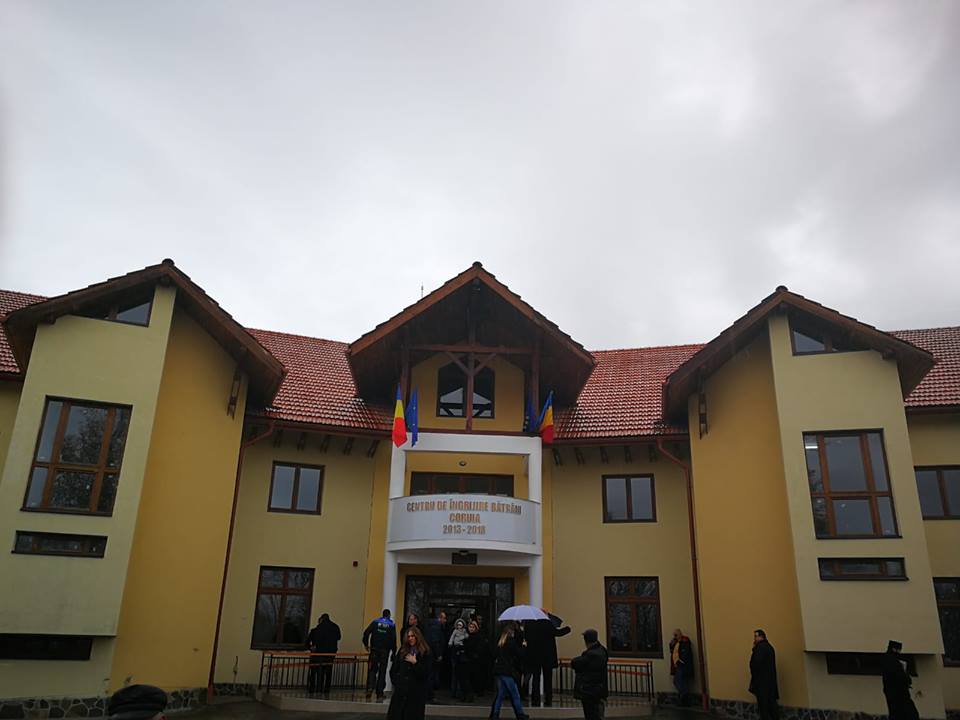 În Coruia a fost inaugurat Centrul de îngrijire bătrâni
