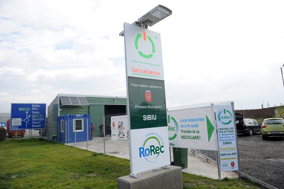 Sibiul are un centru de colectare a deşeurilor electronice şi electrocasnice
