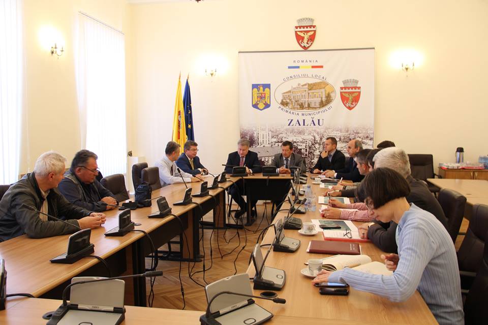 Întâlnire la Primăria Zalău, pe tema centurii ocolitoare a orașului