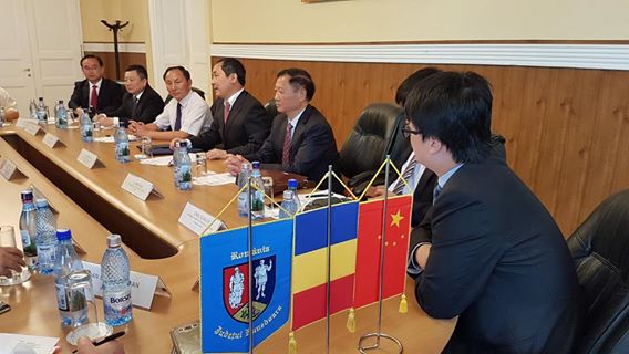 Vizita unei delegații chineze din provincia Anhui în județul Hunedoara