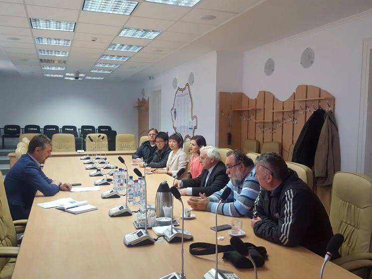 Delegație chineză la Primăria Hunedoara