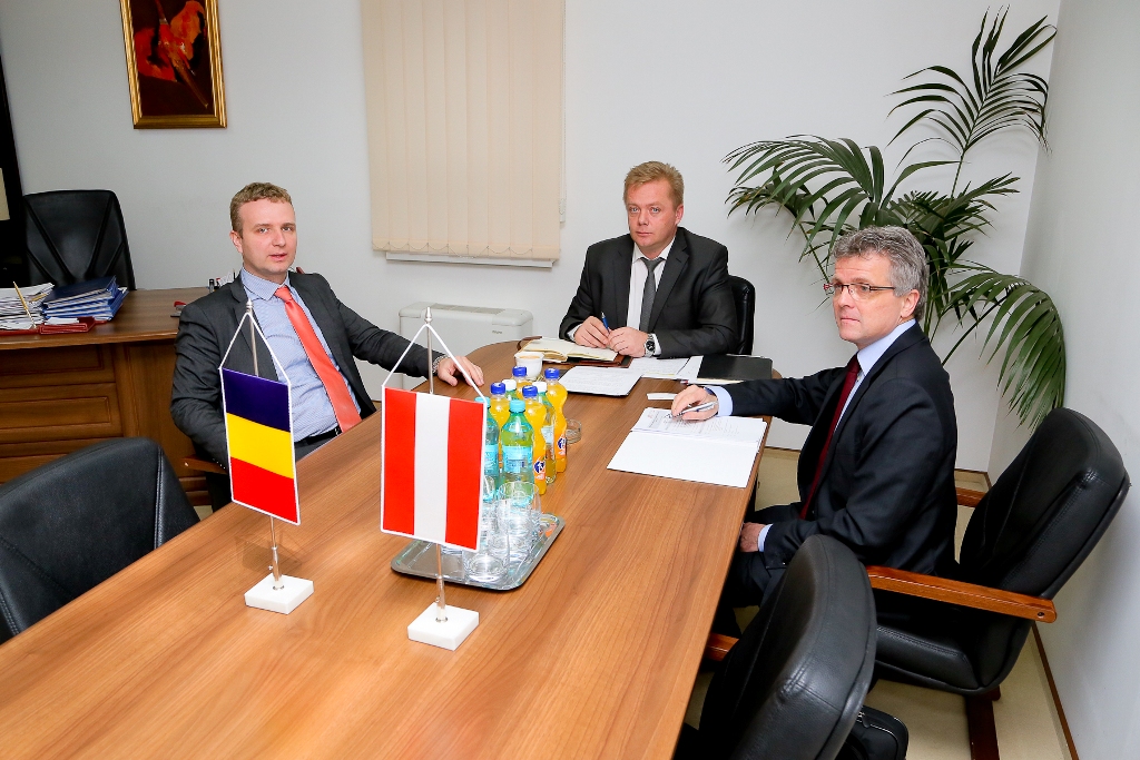 Oameni de afaceri din Austria, interesați să investească în județul Cluj
