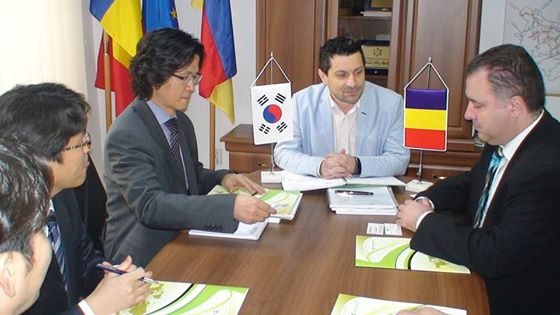 Delegație coreeană, în vizită la Consiliul Județean Cluj