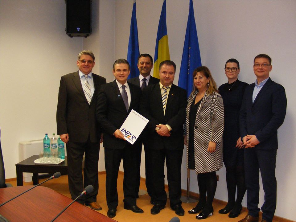 Cluj Napoca: Delegaţia Uniunii Naţionale a Patronatului Român în vizită la CJ Cluj