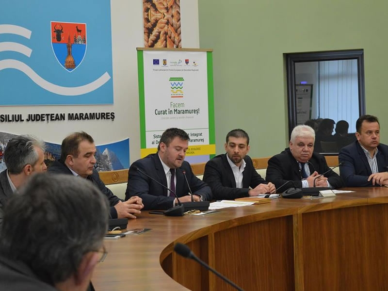 Parlamentarii maramureşeni promit sprijin pentru implementarea proiectului „Sistem de Management Integrat al Deşeurilor în judeţul Maramureş”