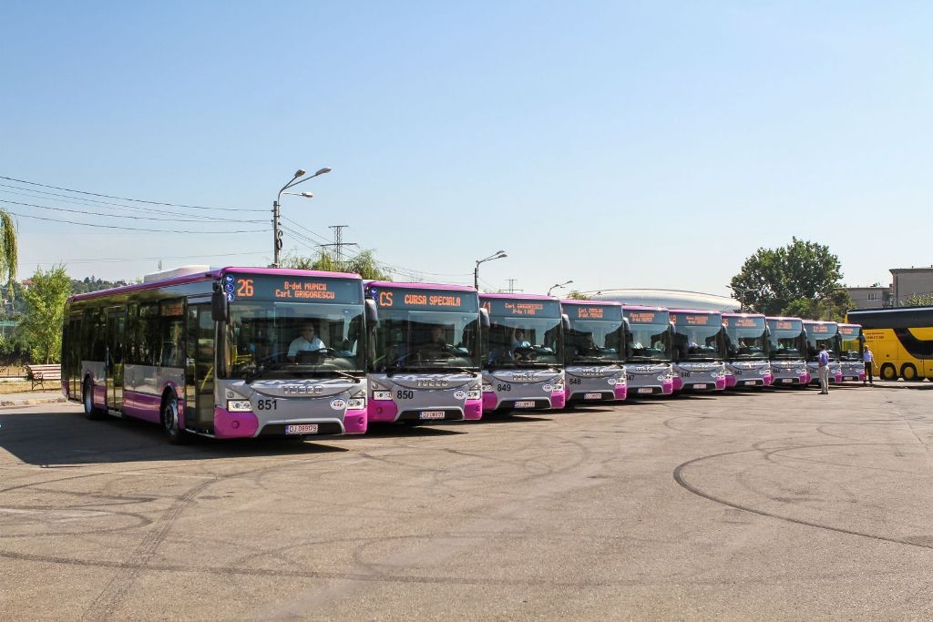 Cluj Napoca: Alte 10 autobuze noi au intrat în circulație