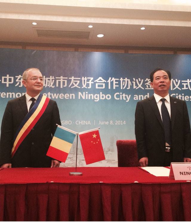 Acord de colaborare între Cluj-Napoca și orașul Ningbo din China