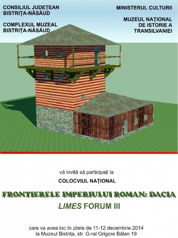 BISTRIŢA: Colocviul Național Frontierele Imperiului Roman: Dacia Limes Forum III