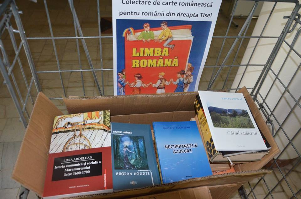 Maramureș: Acţiune de colectare de carte românească pentru românii din dreapta Tisei