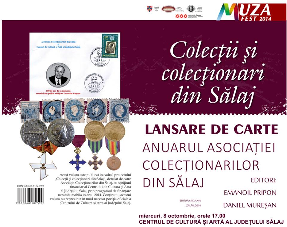 Anuarul Asociației Colecționarilor din Sălaj va fi lansat azi