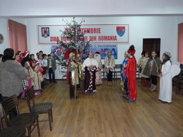Primii colindători la ISU Maramureș