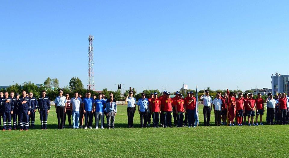 La Sibiu s-a dat startul competiției pompierilor voluntari din țară