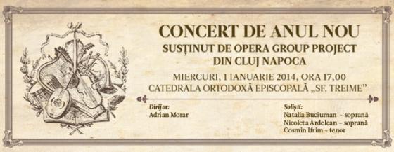 Concert de Anul Nou la Catedrala Ortodoxă Episcopală „Sfânta Treime” din Baia Mare