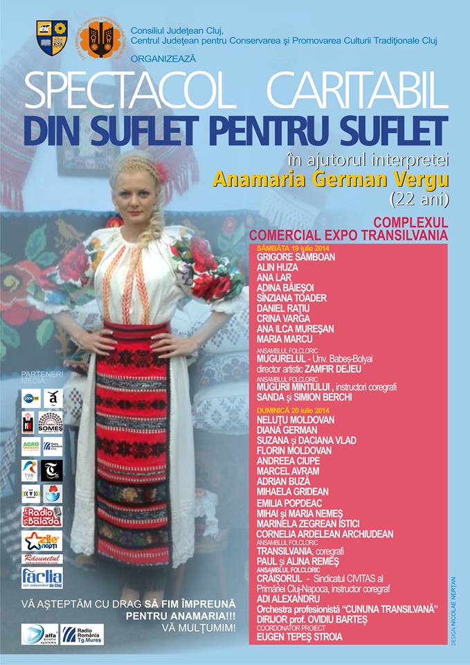 Concert caritabil pentru Anamaria German Vergu