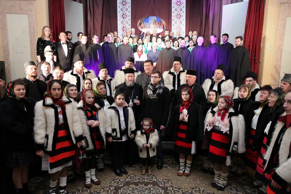 Concert susținut de corurile și grupurile de colindători din Protopopiatul Ortodox Român din Sighetu Marmaţiei