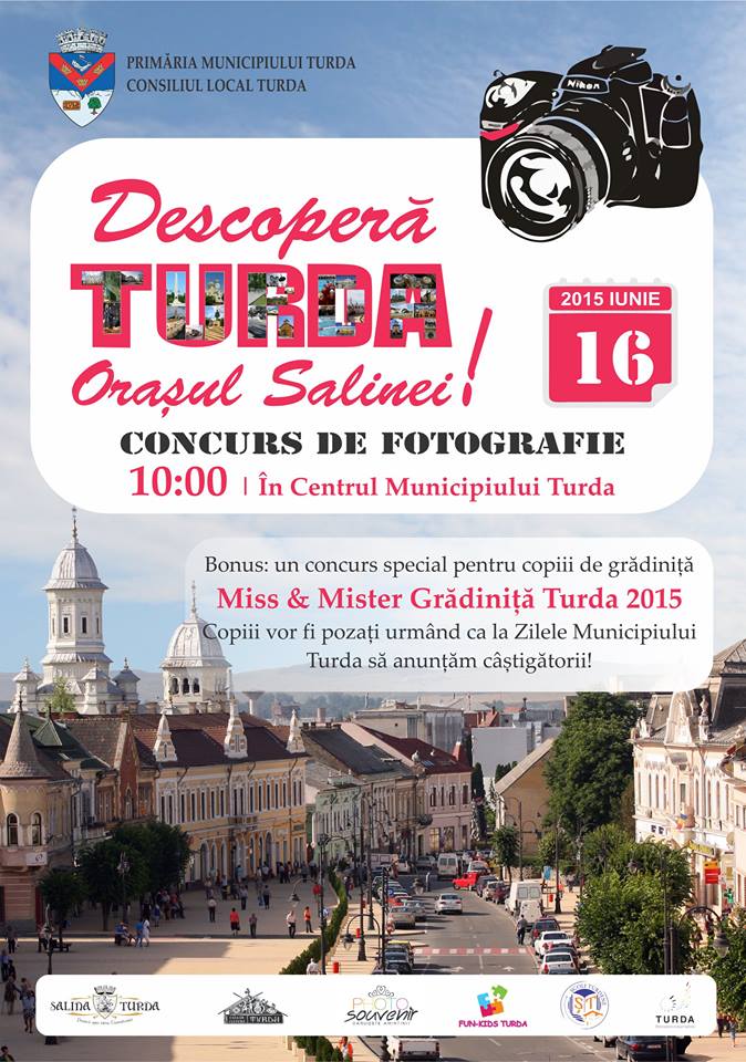 Concurs de fotografie organizat în municipiul Turda (16 iunie, ora 10)