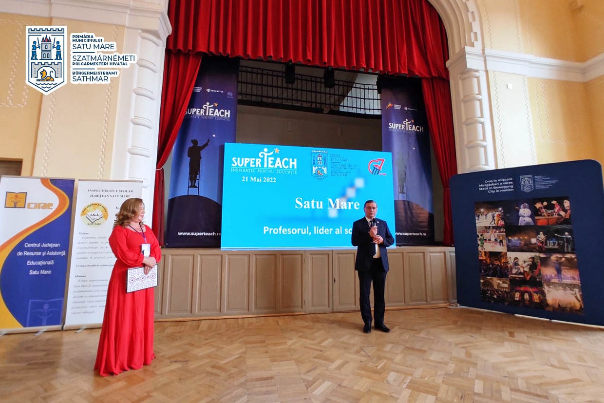 Conferință SuperTeach organizată în Satu Mare