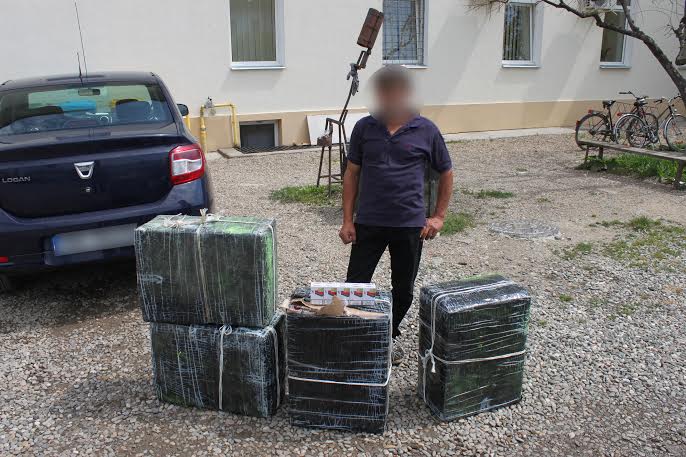 Ţigări de contrabandă, în valoare de aproximativ 29.000 lei, descoperite la frontiera cu Ucraina